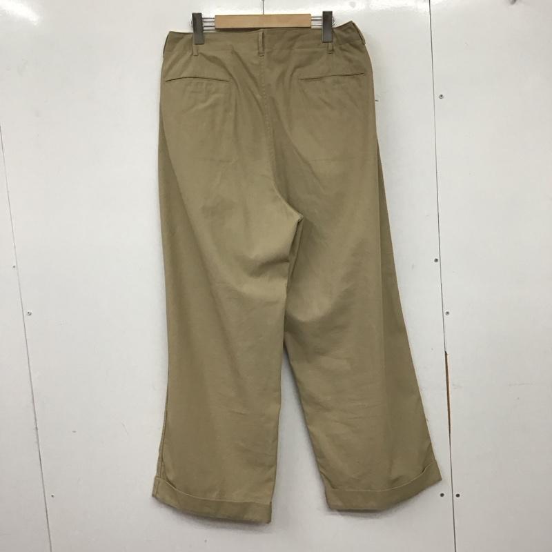 マーカウェア markaware パンツ チノパン チノパン ワイドパンツ カジュアルパンツ 3 無地 ベージュ / ベージュ / メンズ USED 古着 中古 10138941
