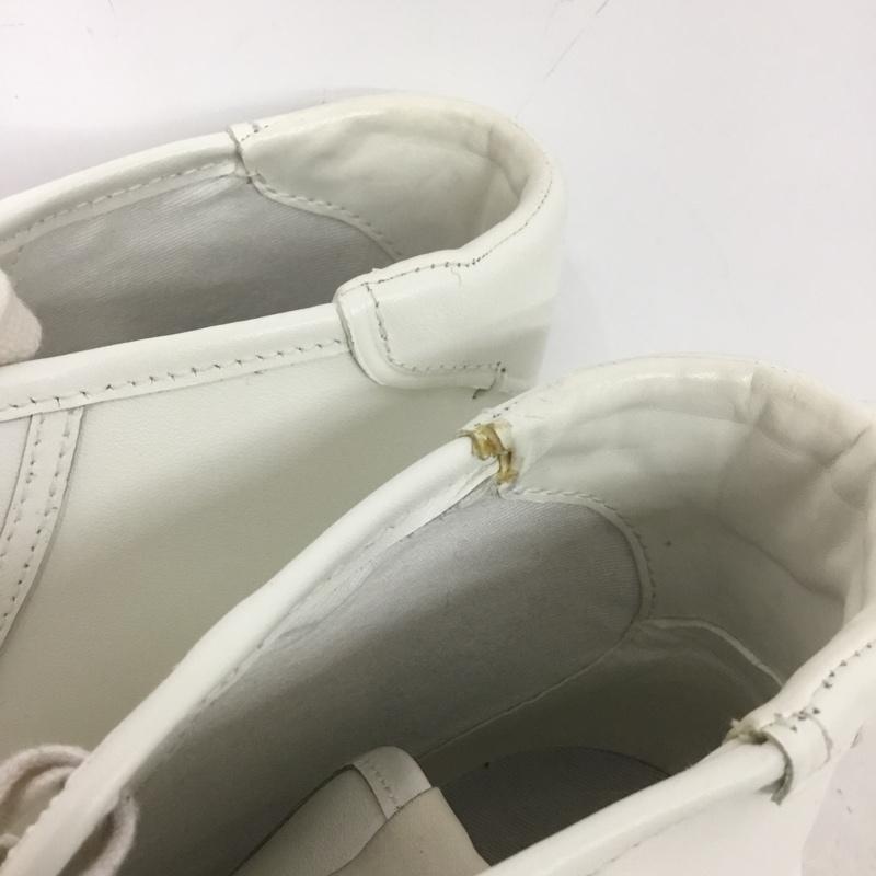 コーチ COACH スニーカー スニーカー FG4398 ハイカット EU43 無地 白 / ホワイト / メンズ USED 古着 中古 10141584