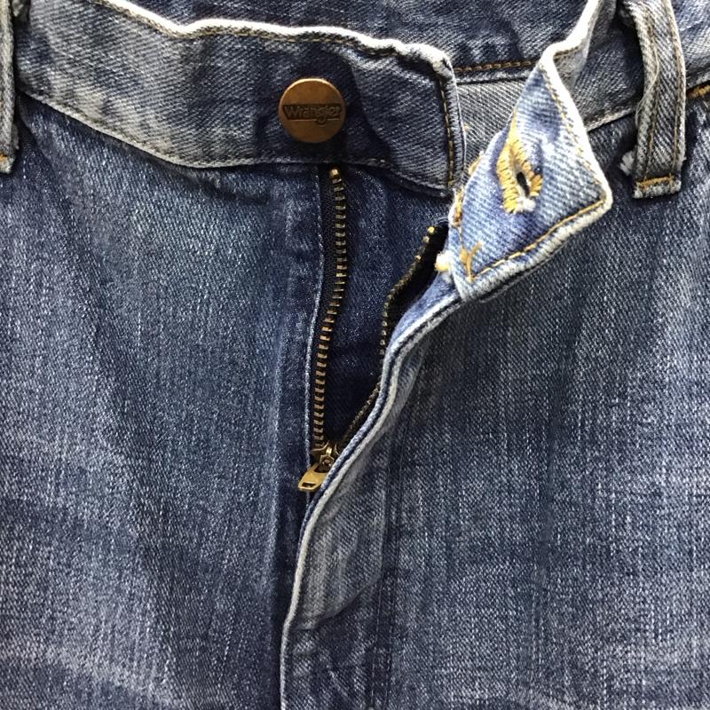 ラングラー Wrangler パンツ デニム、ジーンズ デニムパンツ ストレートパンツ ワイドパンツ カジュアルパンツ XL 無地 インディゴ / インディゴ /  メンズ USED 古着 中古 10122706