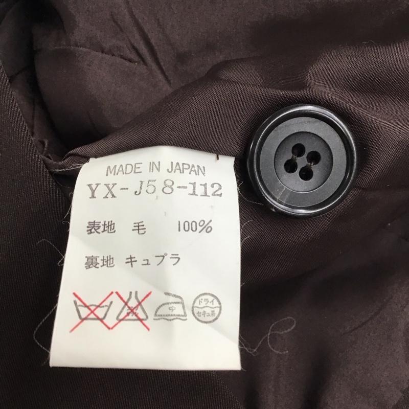 ワイズ Y s コート コート一般 YX-J58-112 無地 茶 / ブラウン / メンズ USED 古着 中古 10134930