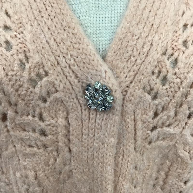 ザラ ZARA ベスト ベスト ニット S 無地 桃 / ピンク / レディース USED 古着 中古 10124885
