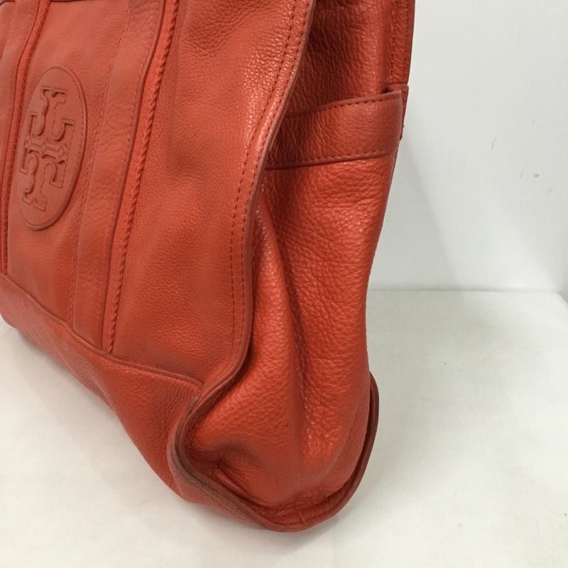 トリーバーチ TORY BURCH トートバッグ トートバッグ ロゴ、文字 赤 / レッド / レディース USED 古着 中古 10124287
