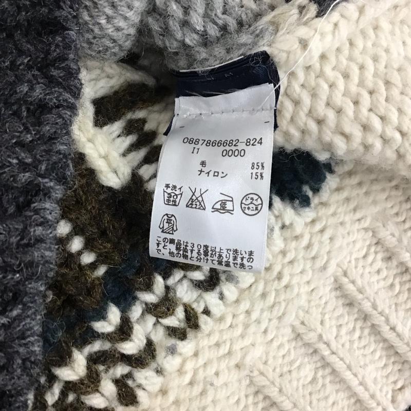 トミーヒルフィガー TOMMY HILFIGER ジャケット、上着 ジャンパー、ブルゾン ジップアップジャケット ニットジャケット アウター カラーニットジャケット M プリント マルチカラー / マルチカラー / メンズ USED 古着 中古 10108682