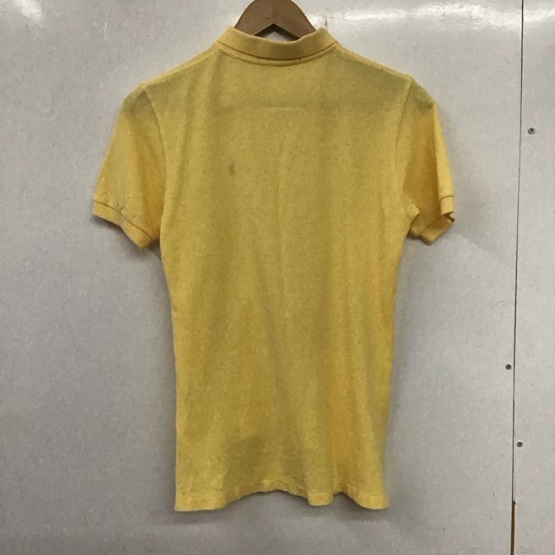 ラルフローレン RALPHLAUREN ポロシャツ 半袖 L 無地 黄 / イエロー / レディース USED 古着 中古 10136447
