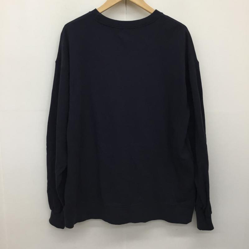 ローリーズファーム LOWRYS FARM トレーナー 長袖 FREE 刺繍 紺 / ネイビー / レディース USED 古着 中古 10138233