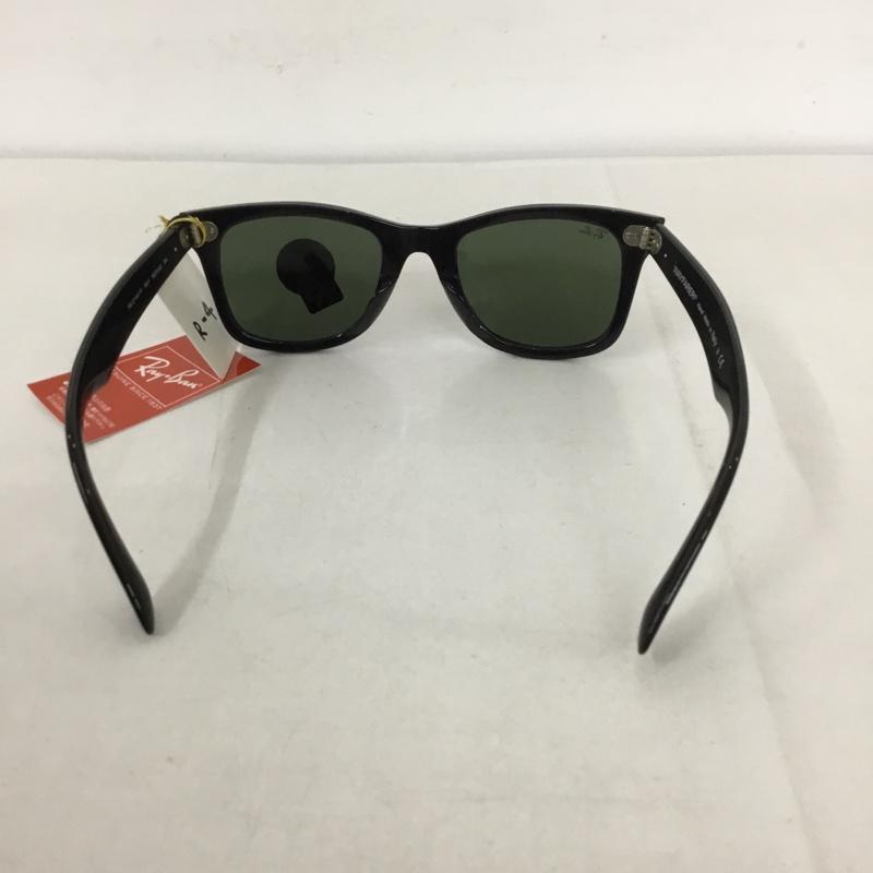 レイバン Ray-Ban めがね・サングラス サングラス RB2140-F WAYFARER カラーレンズ ケース付き ロゴ、文字 黒 / ブラック / メンズ USED 古着 中古 10129416
