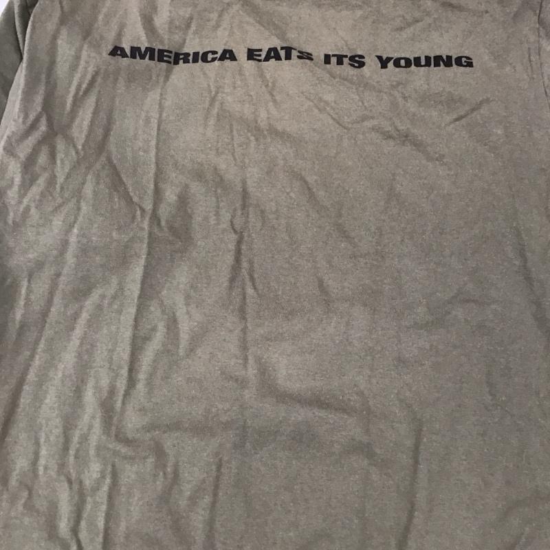 シュプリーム Supreme Tシャツ 半袖 半袖カットソー プリントTシャツ クルーネックカットソー M プリント カーキ / カーキ / メンズ USED 古着 中古 10120535