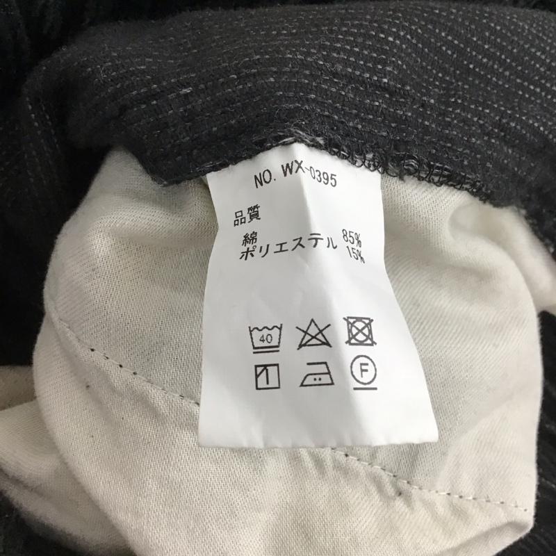 ワックス WAX パンツ ワークパンツ、ペインターパンツ コーデュロイパンツ ワイドパンツ カジュアルパンツ M 無地 黒 / ブラック / メンズ USED 古着 中古 10149167