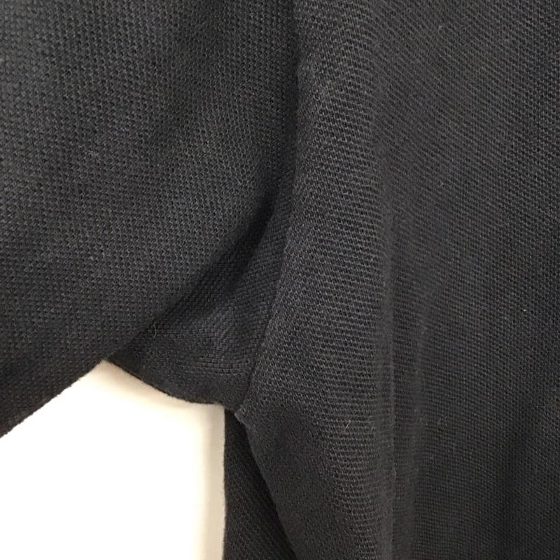 ジャージーズ JERZEES ポロシャツ 半袖 半袖ポロシャツ 半袖カットソー カラーシャツ XL ロゴ、文字 黒 / ブラック / メンズ USED 古着 中古 10129517