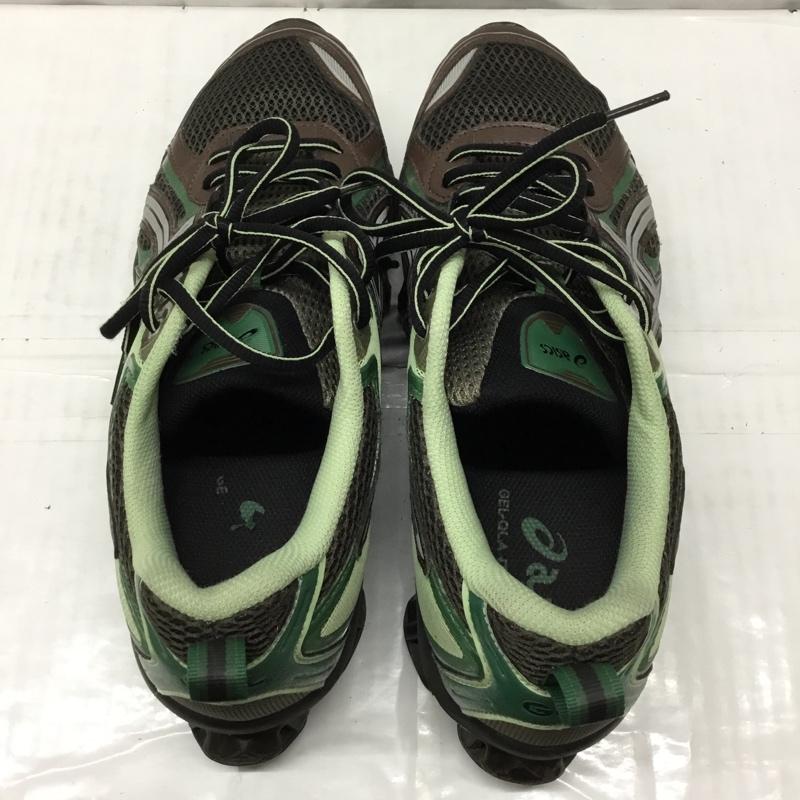 アシックス ASICS スニーカー スニーカー 1203A270 GEL QUANTUM KINETIC 27.5cm 箱有 27.5cm ロゴ、文字 黒 / ブラック / X カーキ / カーキ / X 薄緑 / ライトグリーン / X ダークブラウン / ダークブラウン / メンズ USED 古着 中古 10110054