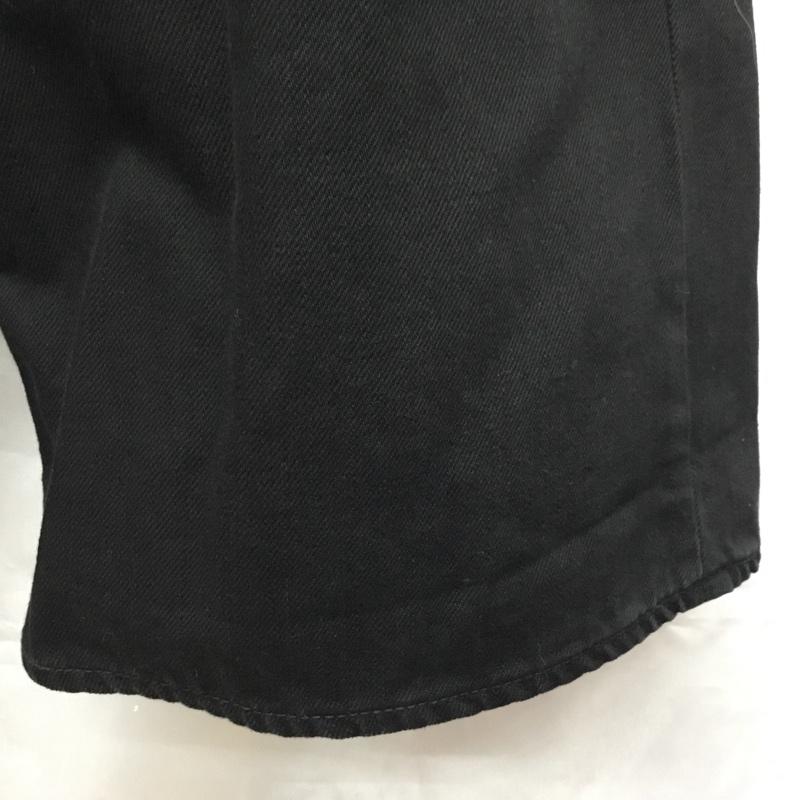 24カラッツ 24karats パンツ ショートパンツ ハーフパンツ ショートパンツ カジュアルパンツ デニムショートパンツ M 無地 黒 / ブラック / メンズ USED 古着 中古 10108406