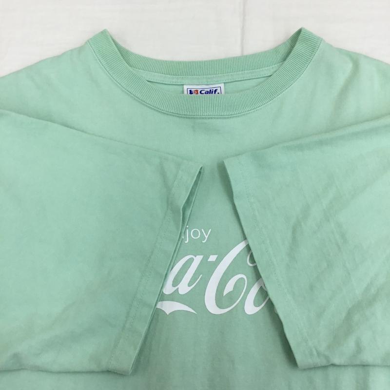 スタンダード カリフォルニア STANDARD CALIFORNIA Tシャツ 半袖 コカ・コーラTEE XL ロゴ、文字 薄緑 / ライトグリーン / メンズ USED 古着 中古 10139001