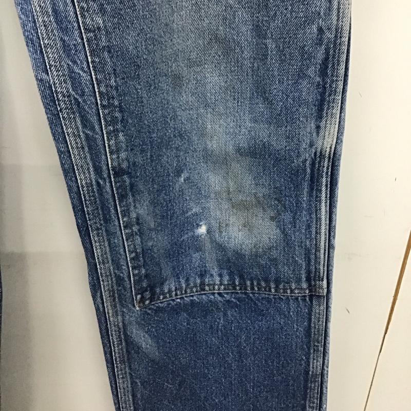 カーハート Carhartt パンツ デニム、ジーンズ デニムパンツ スリムパンツ カジュアルパンツ ロゴ、文字 インディゴ / インディゴ / メンズ USED 古着 中古 10137002