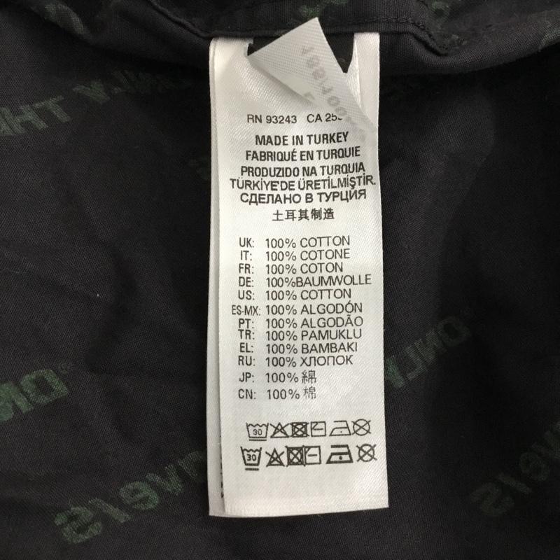 ディーゼル DIESEL シャツ、ブラウス 長袖 長袖シャツ カラーシャツ ポケットシャツ 長袖カットソー プリントシャツ L プリント 黒 / ブラック / メンズ USED 古着 中古 10120800