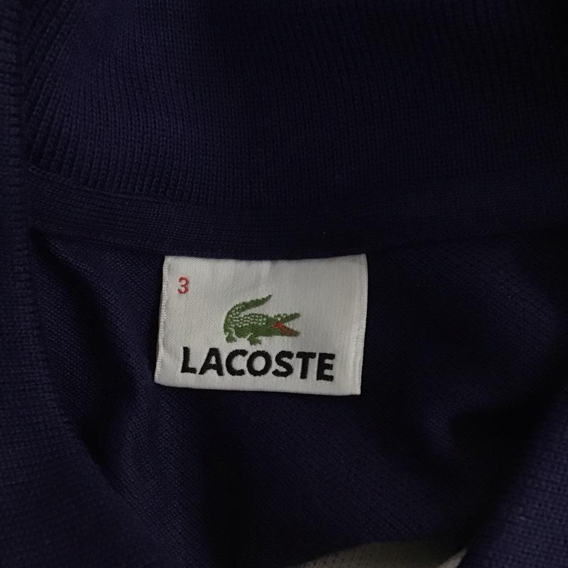 ラコステ LACOSTE ポロシャツ 半袖 半袖ポロシャツ カラーシャツカットソー 半袖カットソー 3 ボーダー柄 マルチカラー / マルチカラー /  メンズ USED 古着 中古 10111174