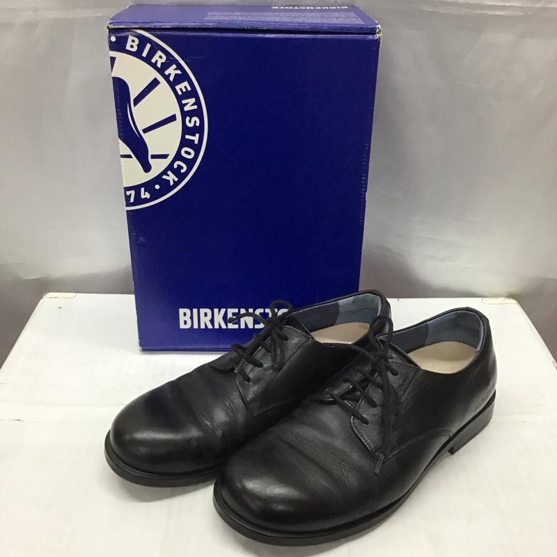 ビルケンシュトック BIRKENSTOCK 革靴 革靴 081802 JAREN ジャレン ドレスシューズ 41L 箱有 無地 黒 / ブラック / メンズ USED 古着 中古 10113431