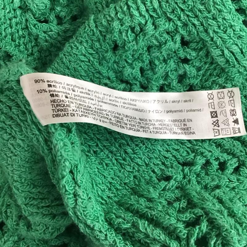 ザラ ZARA ニット、セーター 長袖 5802 103 500 L  緑 / グリーン /  レディース USED 古着 中古 10117222