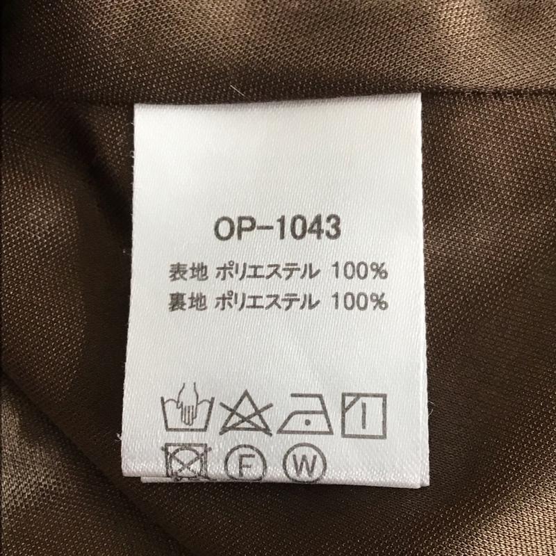 アルシーヴ archives ワンピース ロングスカート OP-1043 Vネック 8 花柄 茶 / ブラウン / レディース USED 古着 中古 10116505
