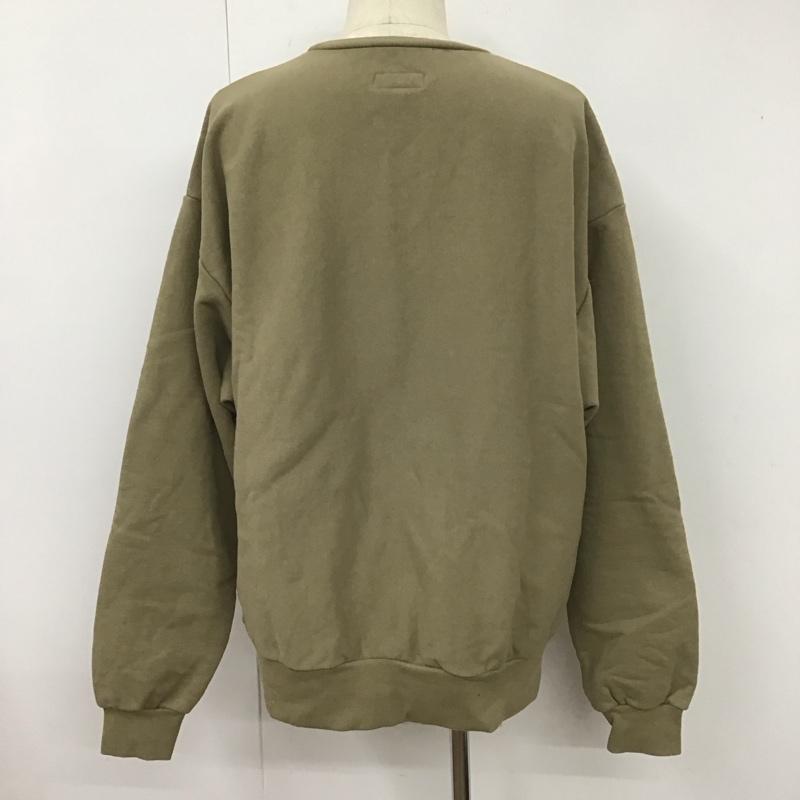 ラファイエット Lafayette トレーナー 長袖 LE220701 ROSE LOGO US COTTON CREWNECK SWEATSHIRT XL 無地 X 刺繍 ベージュ / ベージュ / メンズ USED 古着 中古 10107860