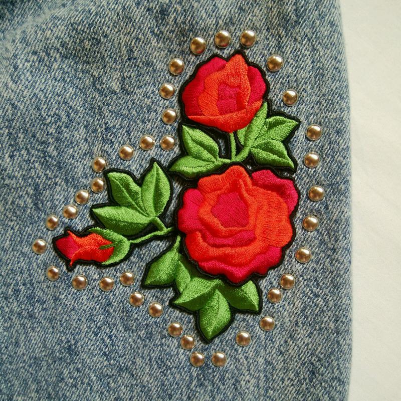 アールエヌエーインク RNAINC ジャケット、上着 ジャケット、ブレザー M 無地 X 刺繍 X インディゴ / インディゴ / レディース USED 古着 中古 10015267