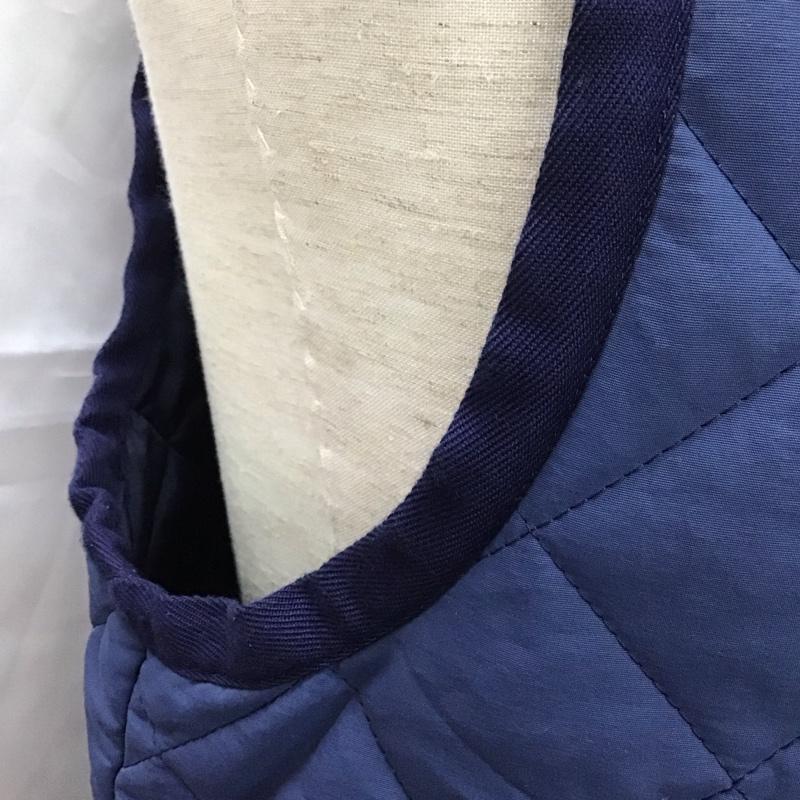 トロフィークロージング TROPHY CLOTHING ベスト ベスト ベスト キルティングベスト ノースリーブカットソー M 無地 紺 / ネイビー / メンズ USED 古着 中古 10110986