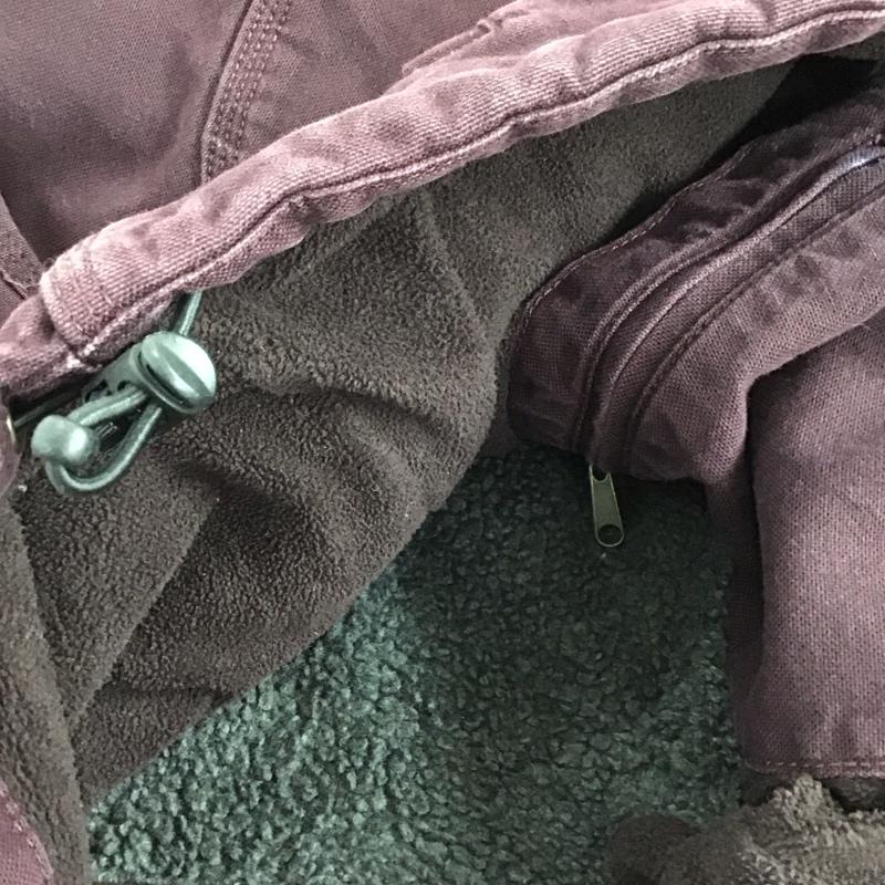 カーハート Carhartt ジャケット、上着 ジャケット、ブレザー ジップアップジャケット アウター 古着 M ロゴ、文字 紫 / パープル / ボーイズ USED 古着 中古 10142646