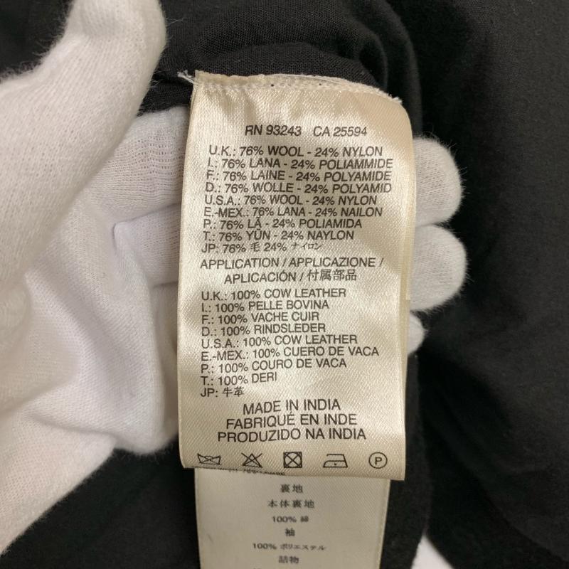 ディーゼル DIESEL コート コート一般 S 無地 X X ワンポイント 黒 / ブラック / メンズ USED 古着 中古 10015125