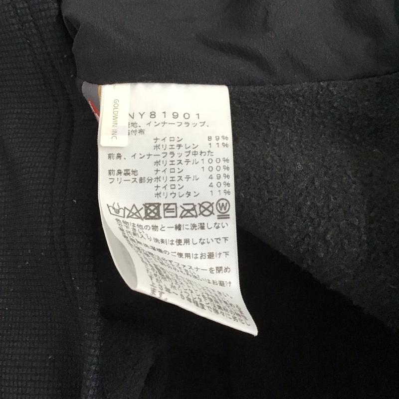 ザノースフェイス THE NORTH FACE ジャケット、上着 ジャンパー、ブルゾン NY81901 ハイブリッドヒッポフーディ Hybrid Hippo Hoodie M ロゴ、文字 黒 / ブラック / メンズ USED 古着 中古 10136890