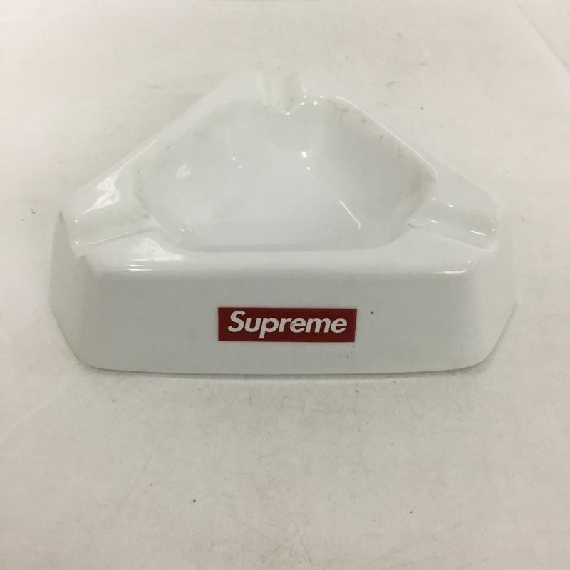 シュプリーム Supreme ファッション小物 喫煙グッズ 15AW Ceramic Ashtray ボックスロゴ 灰皿 ロゴ、文字 白 / ホワイト / メンズ USED 古着 中古 10133818