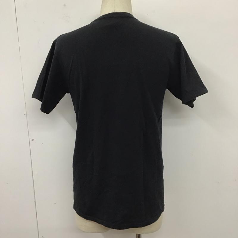 ハフ HUF Tシャツ 半袖 半袖カットソー プリントTシャツ クルーネックカットソー S ロゴ、文字 黒 / ブラック /  メンズ USED 古着 中古 10110919