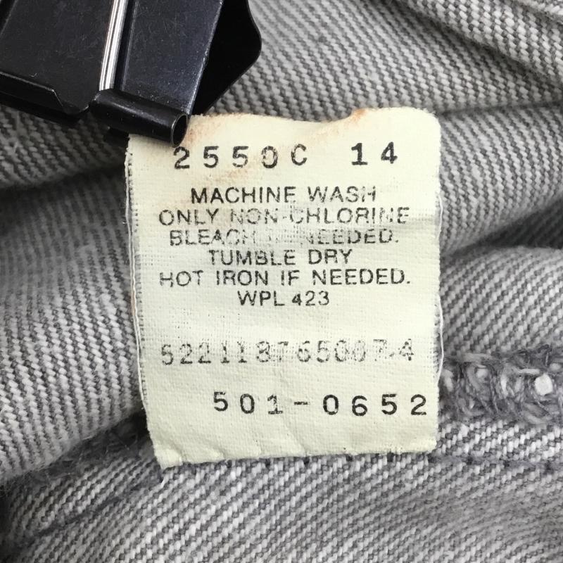 リーバイス Levi s パンツ デニム、ジーンズ 80s 501-0652 先染め 30インチ メンズ USED 古着 中古 10106058
