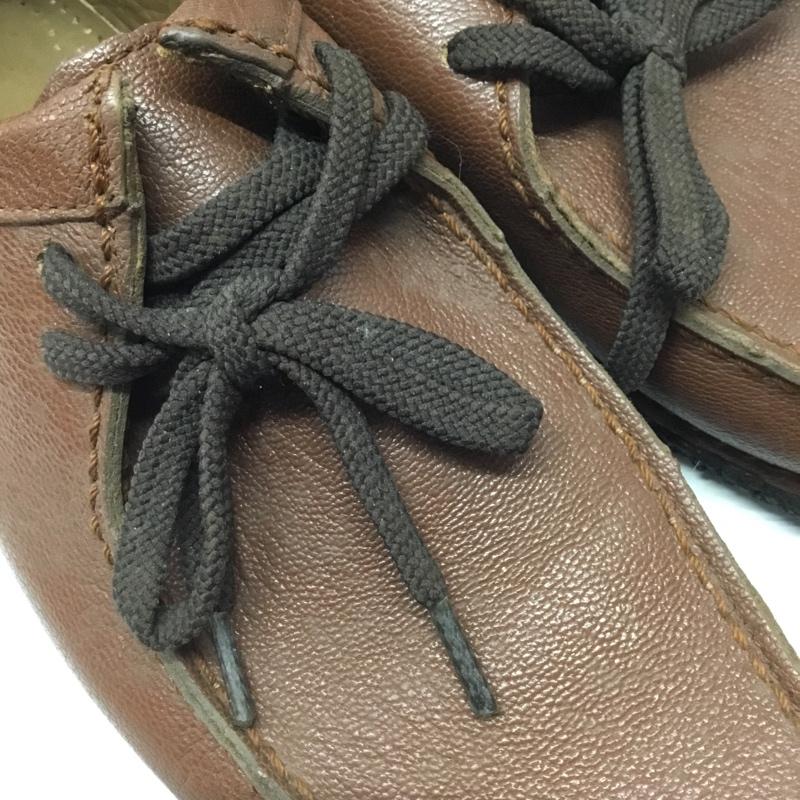 クラークス Clarks カジュアルシューズ カジュアルシューズ Walabee UK4 無地 茶 / ブラウン / レディース USED 古着 中古 10106875