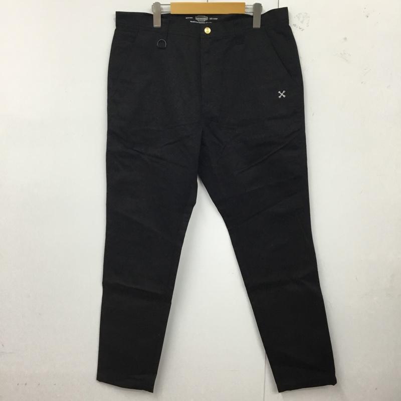 ブルコ BLUCO パンツ ワークパンツ、ペインターパンツ ワークパンツ ワイドパンツ カジュアルパンツ XXL 無地 黒 / ブラック /  メンズ USED 古着 中古 10122243