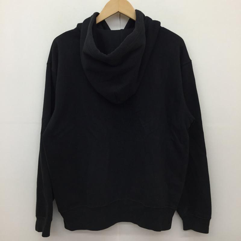 スラッシャー THRASHER パーカー 長袖 L ロゴ、文字 X カモフラージュ柄・迷彩 黒 / ブラック / メンズ USED 古着 中古 10136076