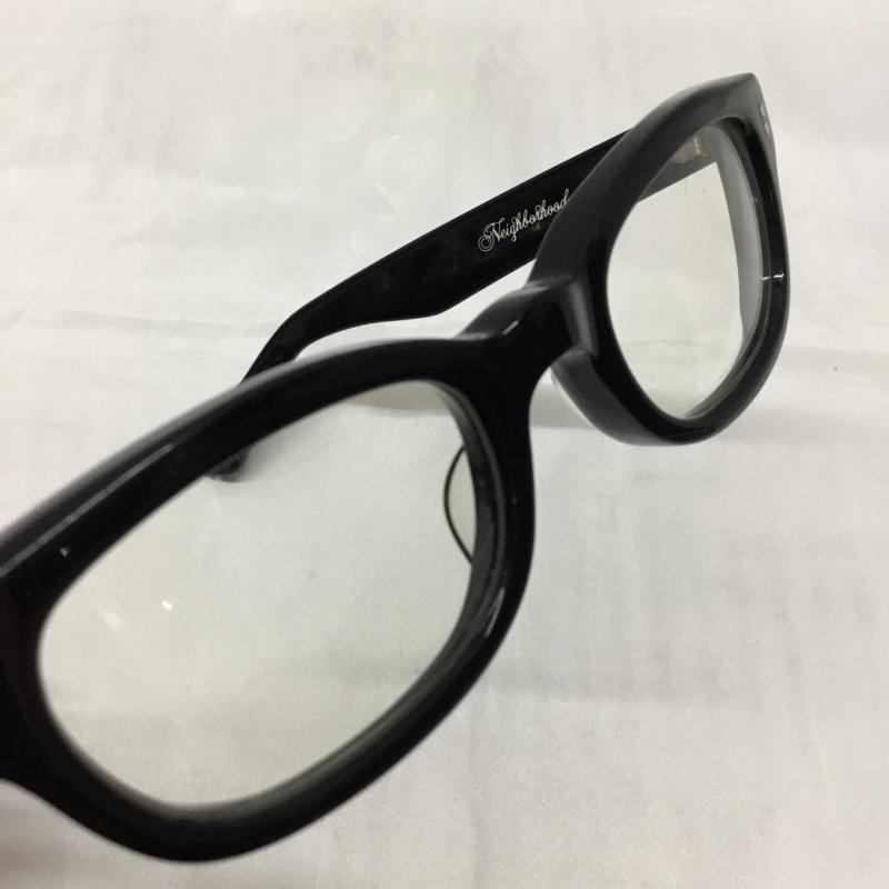 ネイバーフッド NEIGHBORHOOD めがね・サングラス めがね EFFECTOR ケース付き 無地 黒 / ブラック / メンズ USED 古着 中古 10110083
