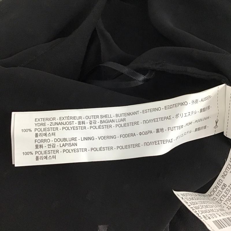 ザラ ZARA ワンピース・ドレス・オールインワン ワンピース・ドレス・オールインワン 4530 254 800 ノースリーブ ショートパンツ XS 無地 黒 / ブラック / レディース USED 古着 中古 10116693