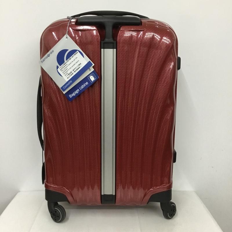 サムソナイト Samsonite スーツケース、トランク スーツケース、トランク スピナー55 36L キャリーケース タグ付き 無地 赤 / レッド / レディース USED 古着 中古 10131602