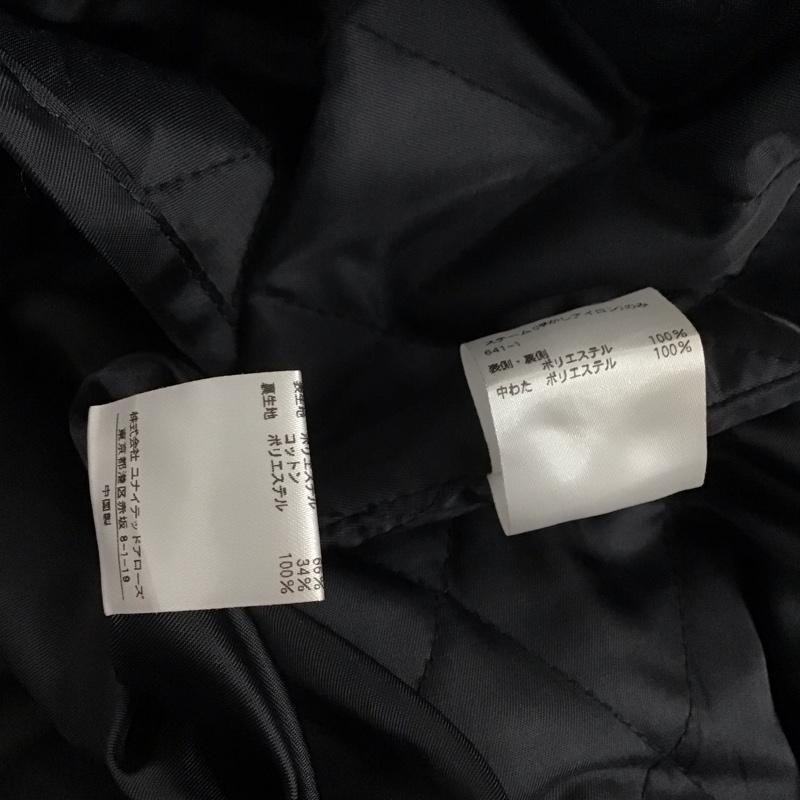 アデイインザライフ ユナイテッドアローズ A day in the life UNITED ARROWS コート トレンチコート 6325-699-0333 2WAY ライナー付き 36 無地 紺 / ネイビー / レディース USED 古着 中古 10122887