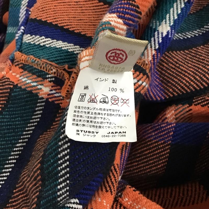 ステューシー STUSSY シャツ、ブラウス 長袖 長袖シャツ カラーシャツ ポケットシャツ 長袖カットソー チェックシャツ M チェック マルチカラー / マルチカラー / メンズ USED 古着 中古 10117113