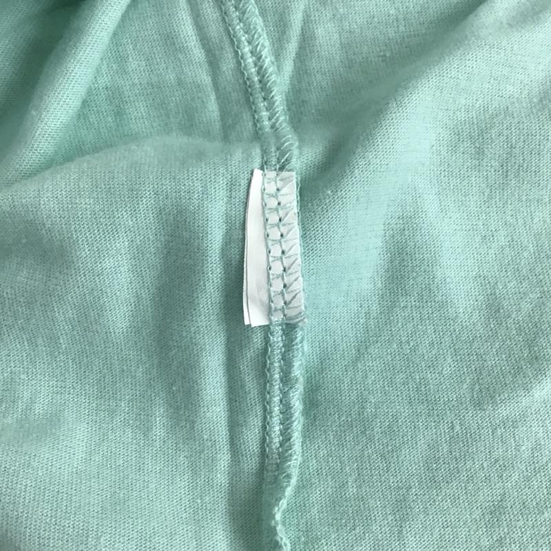 ザラ ZARA Tシャツ 半袖 半袖カットソー プリントTシャツ クルーネックカットソー L プリント 緑 / グリーン / レディース USED 古着 中古 10110450