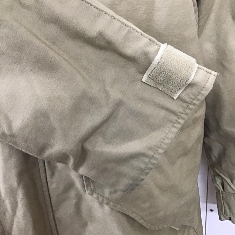 アルファインダストリー Alpha Industries ジャケット、上着 ジャンパー、ブルゾン ジップアップジャケット アウター パーカージャケット M 無地 ベージュ / ベージュ / メンズ USED 古着 中古 10126059