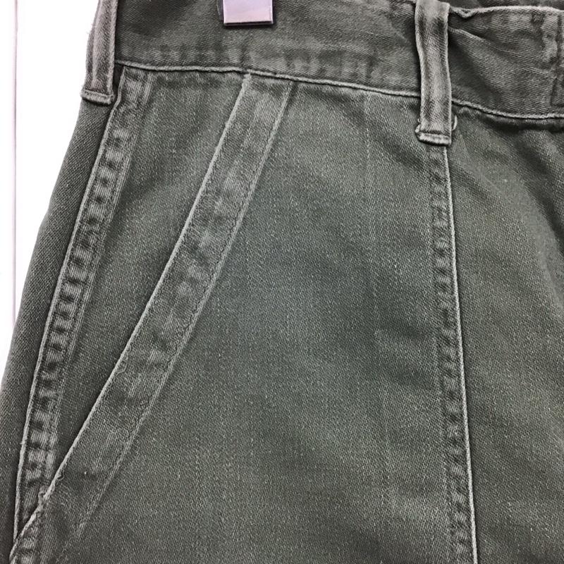 ミリタリー ミリタリー パンツ ワークパンツ、ペインターパンツ M-43 13STAR コットンサテン生地 ベイカーパンツ 無地 カーキ / カーキ / メンズ USED 古着 中古 10130900