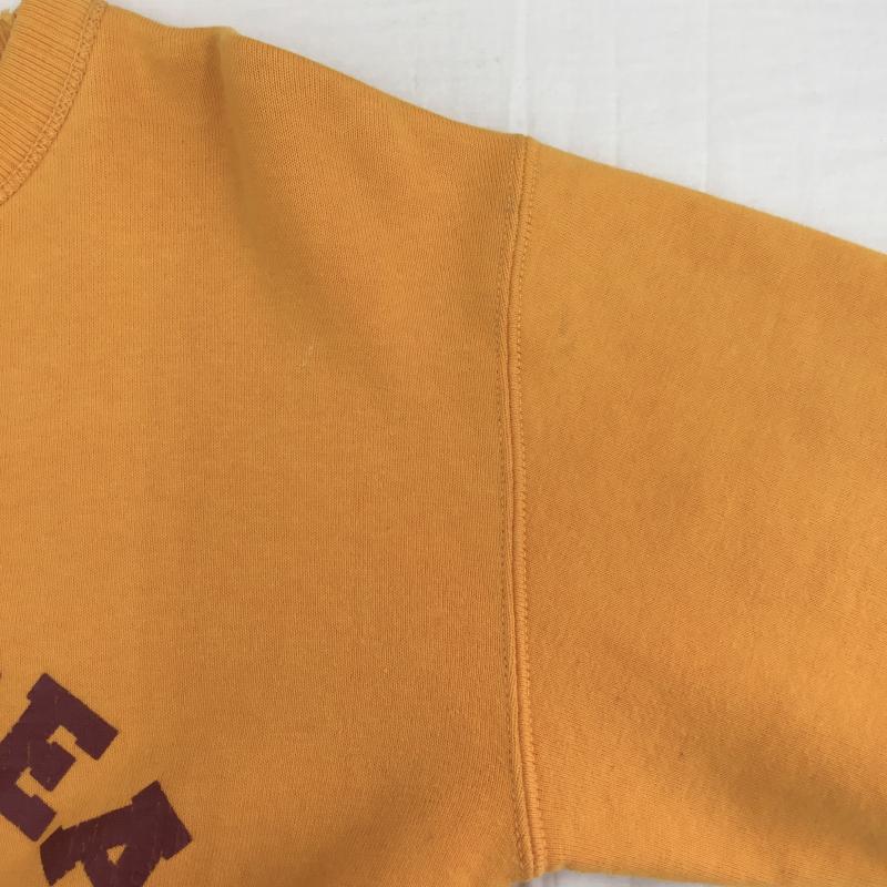 ユーズドクロージング used clothes トレーナー 長袖 GLORY PARK フラットヘッド 36 ロゴ、文字 黄 / イエロー / メンズ USED 古着 中古 10138470