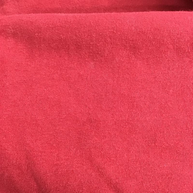 カーハート Carhartt カットソー 長袖 長袖カットソー プリントカットソー クルーネック XL ロゴ、文字 赤 / レッド / メンズ USED 古着 中古 10126798