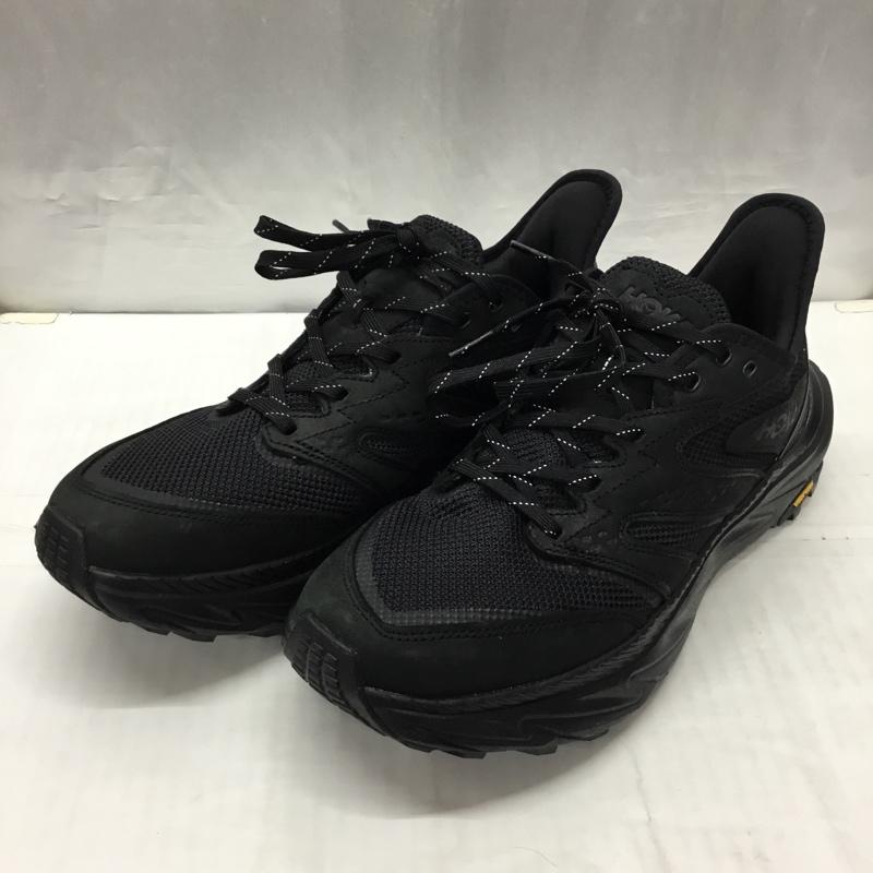 ホカオネオネ HOKA ONEONE スニーカー スニーカー 1155192 ANACAPA 2 FREEDOM 27cm ランニングシューズ 27.0cm ロゴ、文字 黒 / ブラック / メンズ USED 古着 中古 10122200