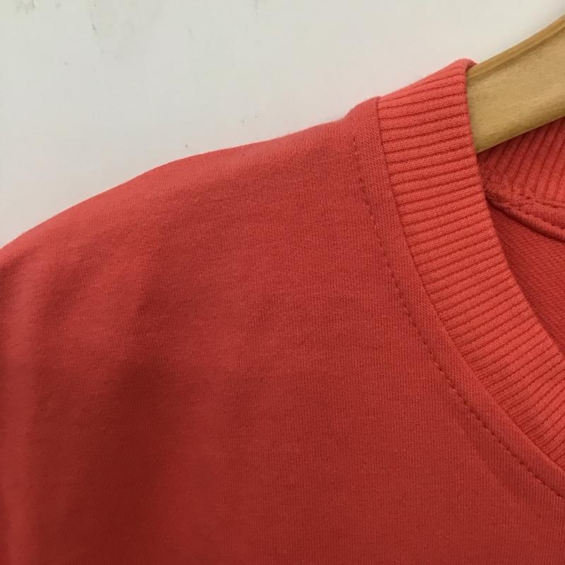 リーボック Reebok Tシャツ 長袖 DT7245 M プリント X ロゴ、文字 桃 / ピンク / レディース USED 古着 中古 10130376