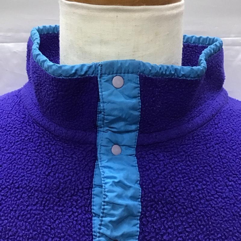 パタゴニア patagonia ジャケット、上着 ジャケット、ブレザー プルオーバージャケット 長袖カットソー アウトドア フリースアウター XXL ロゴ、文字 青 / ブルー /  メンズ USED 古着 中古 10113156