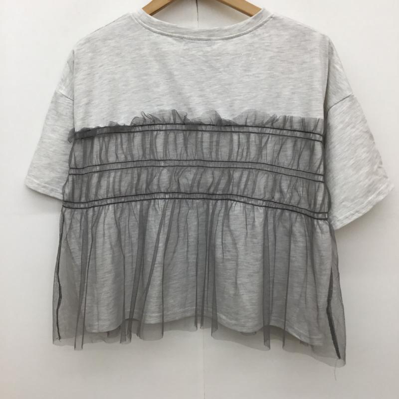 フリークスストア FREAK S STORE カットソー 半袖 FREE 無地 灰 / グレー / レディース USED 古着 中古 10134148