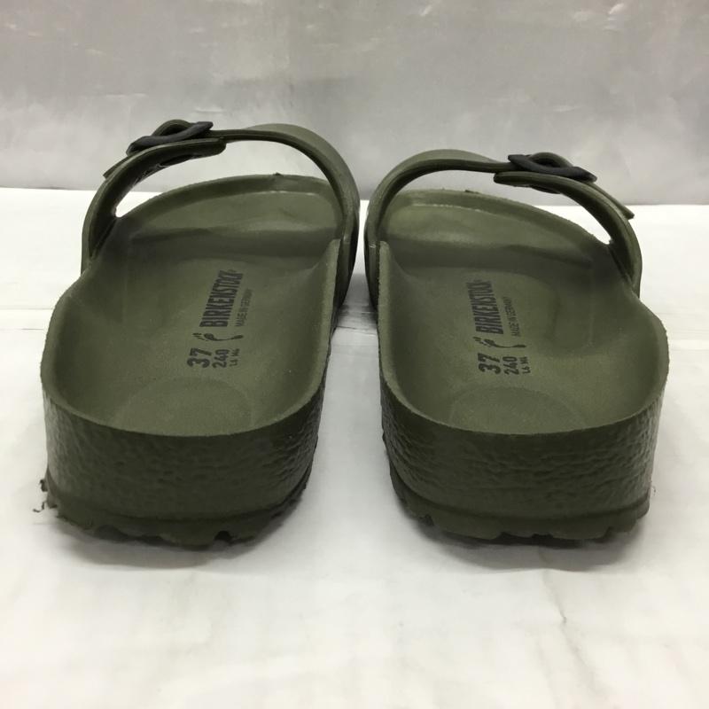 ビルケンシュトック BIRKENSTOCK サンダル サンダル EVA 37 24.0cm 無地 カーキ / カーキ / レディース USED 古着 中古 10121824