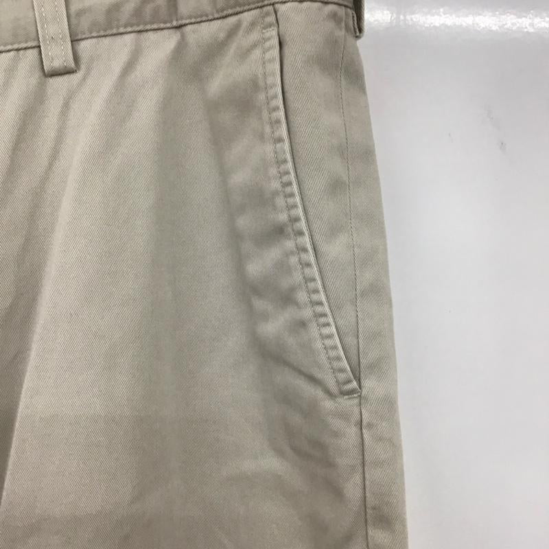 ポロバイラルフローレン Polo by RALPH LAUREN パンツ チノパン チノパン ワイドパンツ カジュアルパンツ 35インチ 無地 ベージュ / ベージュ / メンズ USED 古着 中古 10130937